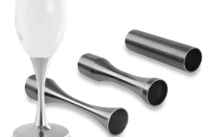 Rotational forge - glas foot Rotational forge - glas foot